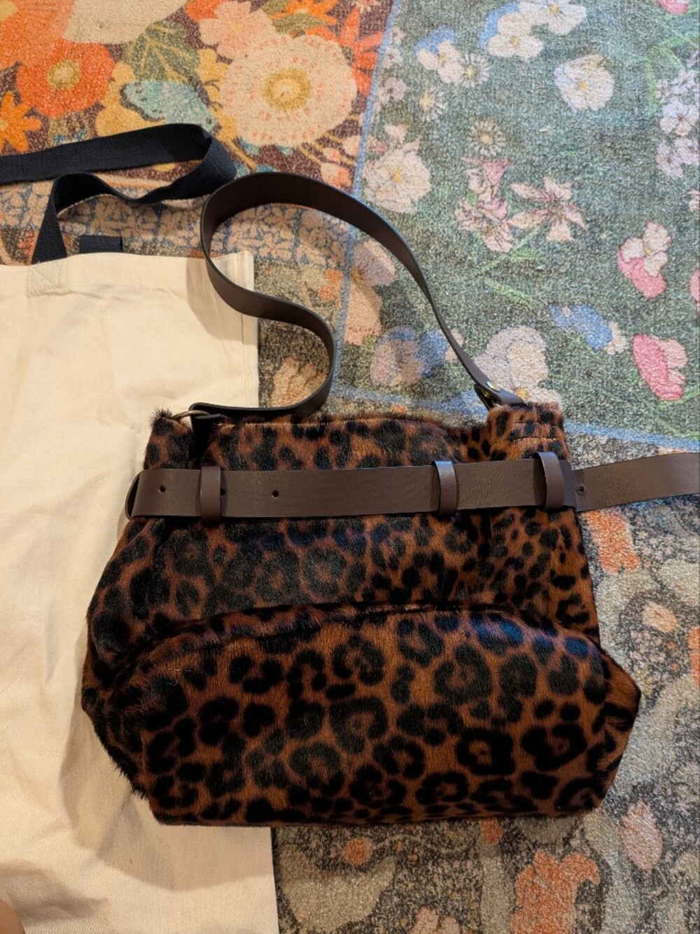 Parker Thatch Belted Jane New Leopard - Picture 6 of 10